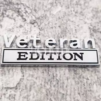 Стайлинг автомобиля 3D Veteran Edition металлический хромированный сплав Цинка Клейкая эмблема декоративный значок забавная наклейка автомобильный аксессуар