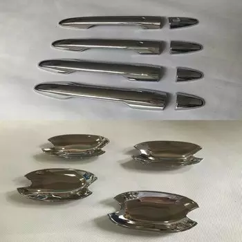 Стайлинг автомобиля для Honda Freed 2017 2018 2019, крышка боковой дверной ручки, отделка, Крышка Дверной чаши, рамка, наклейка, аксессуары