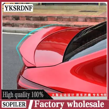 Стайлинг автомобиля для Mazda 3 Axela sedan 4 door 2014 2015 2016 ABS Пластиковый материал искусственная кожа