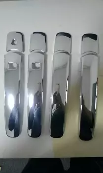 Стайлинг автомобиля, хромированная накладка на боковую дверную ручку для NISSAN X-Trail T31 2009 2010 2011 2012 2013