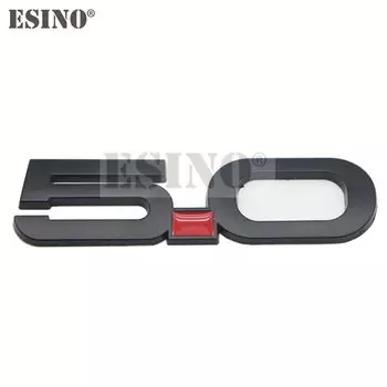 Стайлинг автомобиля Классический 5,0 3D металлический цинковый сплав автомобильный Гриль значок Корпус крыло клейкая Эмблема Для Ford Mustang GT 5.0 2015 - 2020