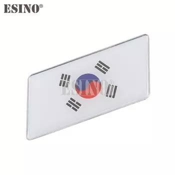 Стайлинг автомобиля Летающий Национальный флаг США Великобритания италия Германия Франция Япония металлический алюминиевый сплав 3D клейкая эмблема значок наклейка