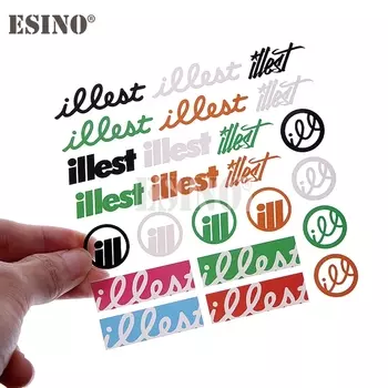 Стайлинг автомобиля, набор авто наклеек, автомобильный бампер, наклейка на все тело, водостойкий декоративный виниловый набор для иллюстрии