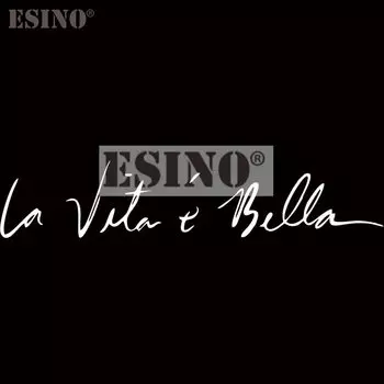 Стайлинг автомобиля, наклейка для автомобиля Life Is So Beautiful, итальянская La Vita E Bella, ПВХ, 3D резьба, водостойкая виниловая авто наклейка, автомобильные аксессуары