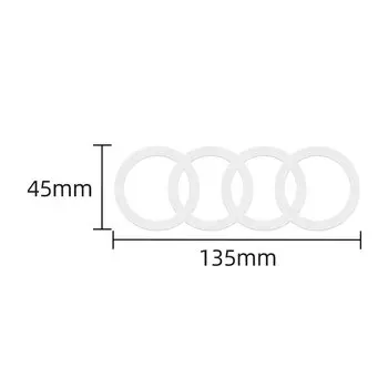 Стайлинг автомобиля, наклейка на окно, графическая светоотражающая виниловая наклейка для кузова для Audi A1 A2 A3 A4 A5 A6 A7 A8 Q2 Q3 Q4 Q5 Q6 Q7 Q8 TT SQ2 S6
