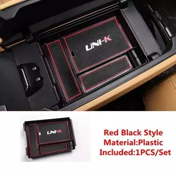 Стайлинг автомобиля, органайзер для центральной консоли, подлокотник, ящик для хранения, аксессуары, нескользящий чехол для Changan UNI-K UNIK 2021-2023
