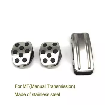 Стайлинг автомобиля Педаль из нержавеющей стали для Ford Focus Kuga Escape Escort C-Max CMax S-Max Для Mazda 3 Для LINCOLN MKC Автомобильные аксессуары
