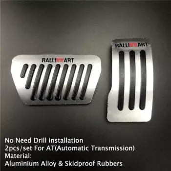 Стайлинг автомобиля, подставка для ног, чехол для педали газа, чехол для Mitsubishi Lancer Outlander ASX Pajero Eclipse Grandis FORTIS Zinger