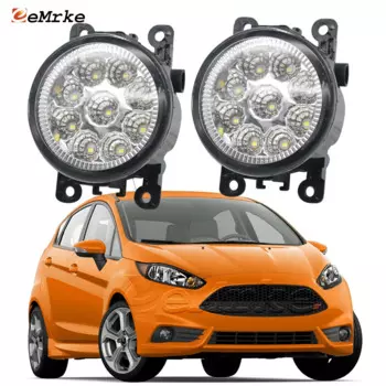 Стайлинг автомобиля, противотуманные фары, лампа для Ford Fiesta ST/ Fiesta MCA 2010 2011 2012 2013 2014 2015 2016 2017 H11/ 12 В, галогеновые DRL