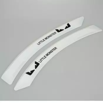 Стайлинг автомобиля, противоударные расширители крыльев, защита края, резиновая защитная наклейка на бампер, молдинги, декоративная полоса для Ford Focus