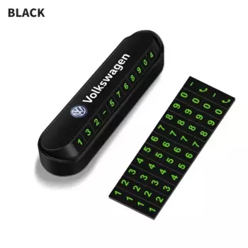 Стайлинг автомобиля, временная парковочная карта, номер телефона, табличка для Volkswagen VW GTl R Golf 7, Rline Polo Tiguan Passat Jetta Lavida