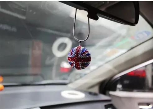 Стайлинг зеркало заднего вида кулон хрустальный шар подвесное украшение для BMW Mini Cooper R50 R52 R56R60 Countryman для Honda Civic Fit