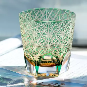 Стакан для виски ручной работы Edo Kiriko, 1 шт., 320 мл