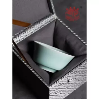 Стаканчик Longquan Celadon, одинарная чашка Xu Jun, чистый ручной работы, высококачественный керамический стаканчик в форме лошади, чашка в форме копыта, чайный тастин