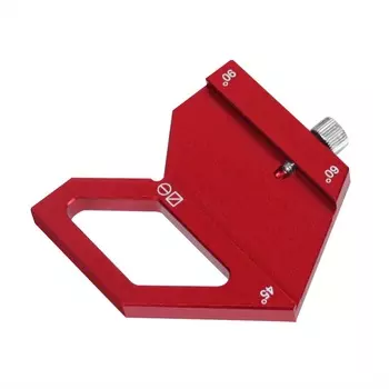 Стальная линейка FNICEL для деревообработки с блоком позиционирования и угловым измерителем 45/60/90 градусов