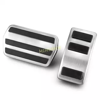 Стальная накладка на педаль ножного тормоза для Ford Escape Bronco Sport Maverick Kuga Focus Mustang MACH-E Lincoln Corsair 2020-2025