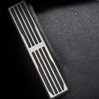 Стальная подставка для ног, крышка педали для Jaguar XE XF E-Pace F-Pace Range Rover Velar 2016-2019 LHD, аксессуары