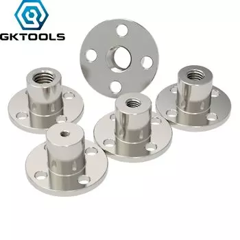Стальной фланец резьбовой муфты GKTOOLS M3 M4 M5 M6 M8