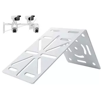 Кронштейн для мониторинга CCTV PTZ, адаптер для купольной камеры, вспомогательное крепление, расширение, L-образный угол 90 градусов, стальная пластина