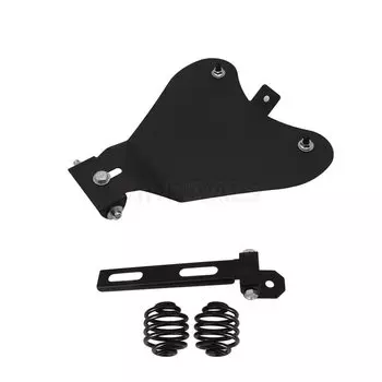 Стальной мотоциклетный комплект крепления сиденья для соло, Пружины сиденья, зажим, кронштейн для Harley Sportster 48 XL 883 1200 Bobber Chopper