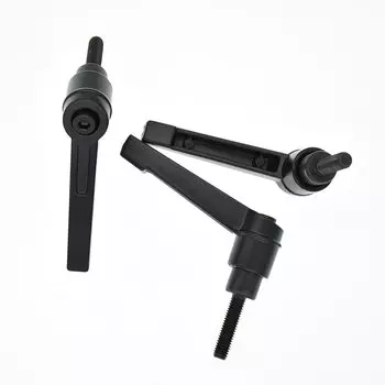 Регулируемая ручка M5/M6/M8/M10, зажим рычаг механизма, с наружной резьбой, шестигранные винты, 2 шт.