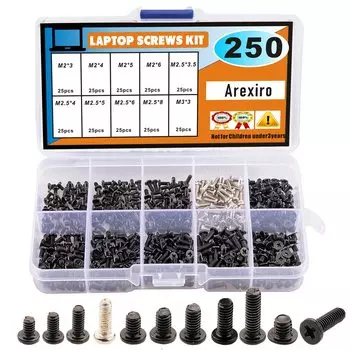 Стальные винты для ноутбука M2 M2.5 M3 500 шт.