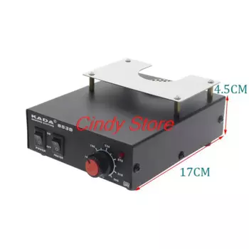 Станция предварительного нагрева KADA 853B 220 В 540 Вт для BGA PCB BGA, станция переработки предварительного нагрева/станция для распайки горячим воздухом