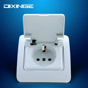 Стандарт ЕС, настенная розетка с крышкой, водонепроницаемая OA810FC