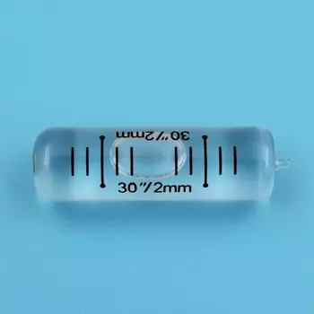 Стандартные электронные пузырьки QASE 10,5*37 мм 30 "/2 мм для теодолита, пузырьки с высокой точностью, стеклянные бусины, пузырьки