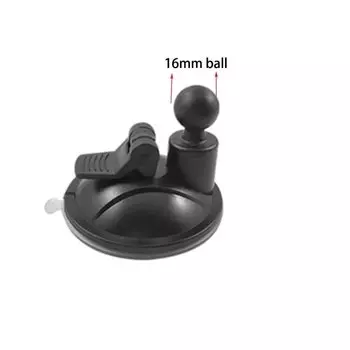 Стандартный кронштейн на присоске с четырьмя челюстями для панельного регистратора Papago Gosafe150 200 100, 360 градусов, регулируемый для крепления видеорегистратора на лобовое стекло