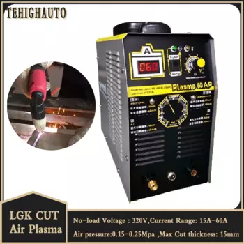 Станок плазменной резки с ЧПУ LGK CUT Электросварочный аппарат 220 В Станок для воздушно-плазменной резки Встроенный воздушный насос для плазменной сварки