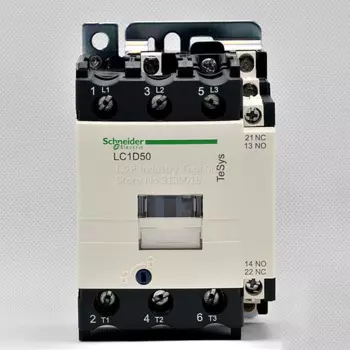 (Старая версия) новое оригинальное Schneider Electric LC1D50M7C реле контактора LC1-D50M7C 50A нагрузка 22 кВт-380 В