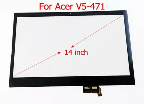 STARDE запасной ЖК-дисплей для Acer V5-471G V5-471, ЖК-дисплей кодирующий преобразователь сенсорного экрана в сборе 14"