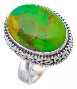 StarGems®Натуральное искусственное серебряное кольцо ручной работы 6 F3174