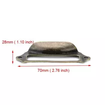 Старинная латунная металлическая этикетка NAIERDI, 5 шт., тянущаяся рамка, файл с именем рукоятки, мебель, искусственная фурнитура для чехла