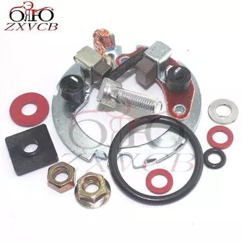 Стартер двигателя мотоцикла, детали карбоновой щетки для CRF250X 2004-2017 CRF 250 CRF250 X 250X