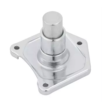 Стартер с кнопочной кнопкой CNC Chrome Black для Harley Big Twin Dyna Sportster XL Touring Road King Street Glide 91-17