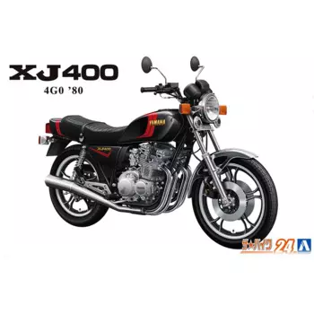 Статическая Сборная модель автомобиля aoshim06367, масштаб 1/12 для YAMAHA 4G0 XJ400 '80, набор моделей мотоциклов