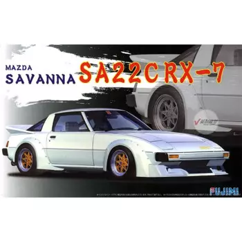 Статическая Сборная модель автомобиля Fujimei 04617, игрушка для Mazda Savanna SA22C, модель автомобиля, комплект