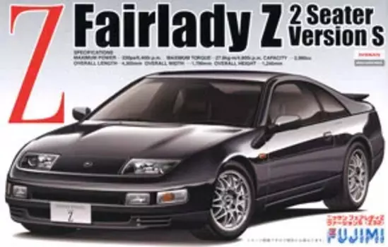 Статическая Сборная модель автомобиля Fujimi 04651, масштаб 1/24 для Nissan Fairlady 300ZX версия S 1994, набор моделей автомобиля