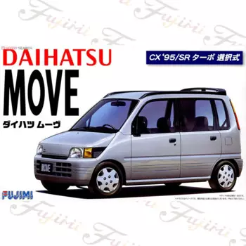 Статическая Сборная модель автомобиля Fujimi 04673, масштаб 1/24 для Daihatsu Move CX, набор моделей автомобиля