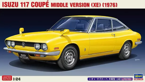 Статическая Сборная модель автомобиля Hasegawa 20599, масштаб 1/24 для Isuzu 117 Coupe Mid (XE), набор моделей автомобиля