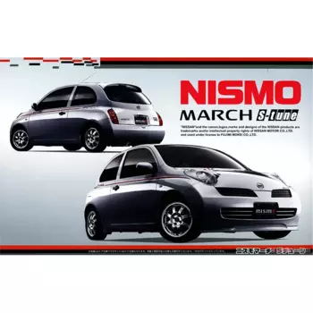 Статическая Сборная модель Fujimi 18889, масштаб 1/24 для Nissan March NISMO S-tune, комплект моделей автомобилей
