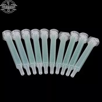 Статические смесители для смолы AB, HUXUAN, 10 шт.