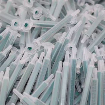 Статический смеситель для эпоксидной смолы, 83 мм, пластиковая трубка для смешивания клея, насадка для смешивания смолы, 250 шт., набор для 50 мл, 1:1 AB, клеевой пистолет, двухкомпонентный клей