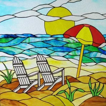 Статичная оконная пленка Yesmet для конфиденциальности