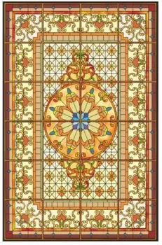 Статичные витражные наклейки WXSHSH для окон