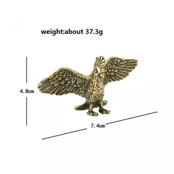 Статуэтка античный попугай из меди