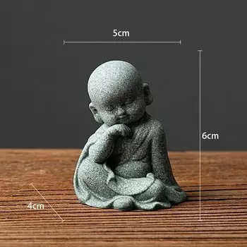 Статуэтка буддийского монаха из камня ACRDDK