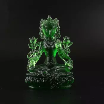 Статуэтка Будды из эпоксидной смолы, 12,5 см